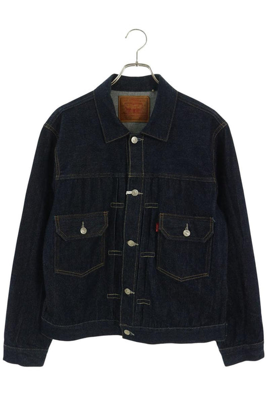 LEVIS VINTAGE CLOTHING 1953 507XX Jacket Indigo Size 42