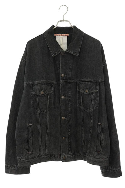 ACNE STUDIOS Relaxed Fit Denim Jacket Black Size L