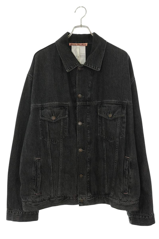 ACNE STUDIOS Relaxed Fit Denim Jacket Black Size L