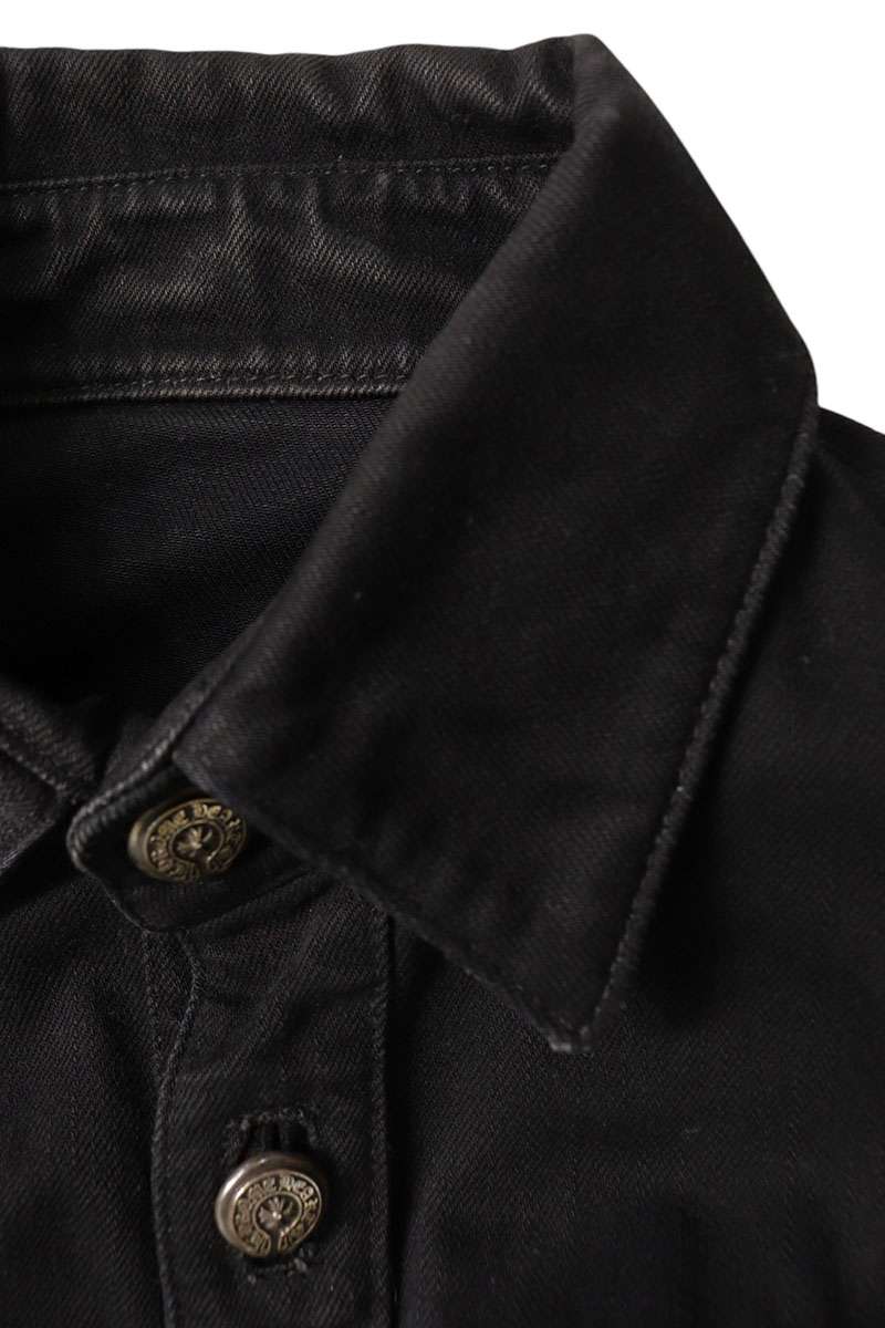 Chrome Hearts Cross Ball Button Flare Denim Jacket Size S