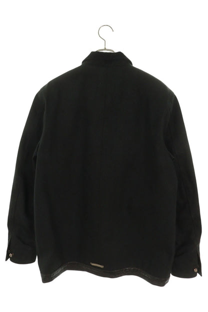 Chrome Hearts SOAP ON A ROPE Leather Jacket Black Size M