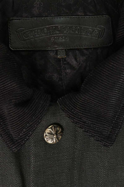 Chrome Hearts SOAP ON A ROPE Leather Jacket Black Size M