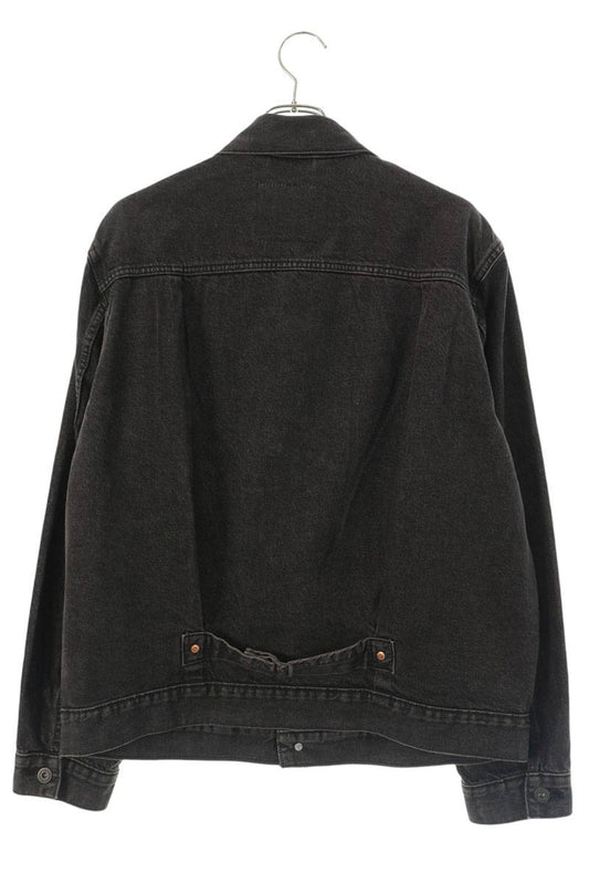 LEVI'S Trucker Denim Jacket Black Size M
