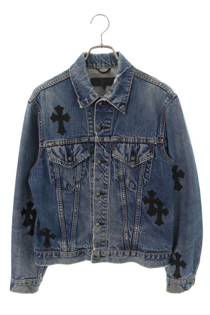 Chrome Hearts x Levi's Cross Patch Denim Jacket Size S