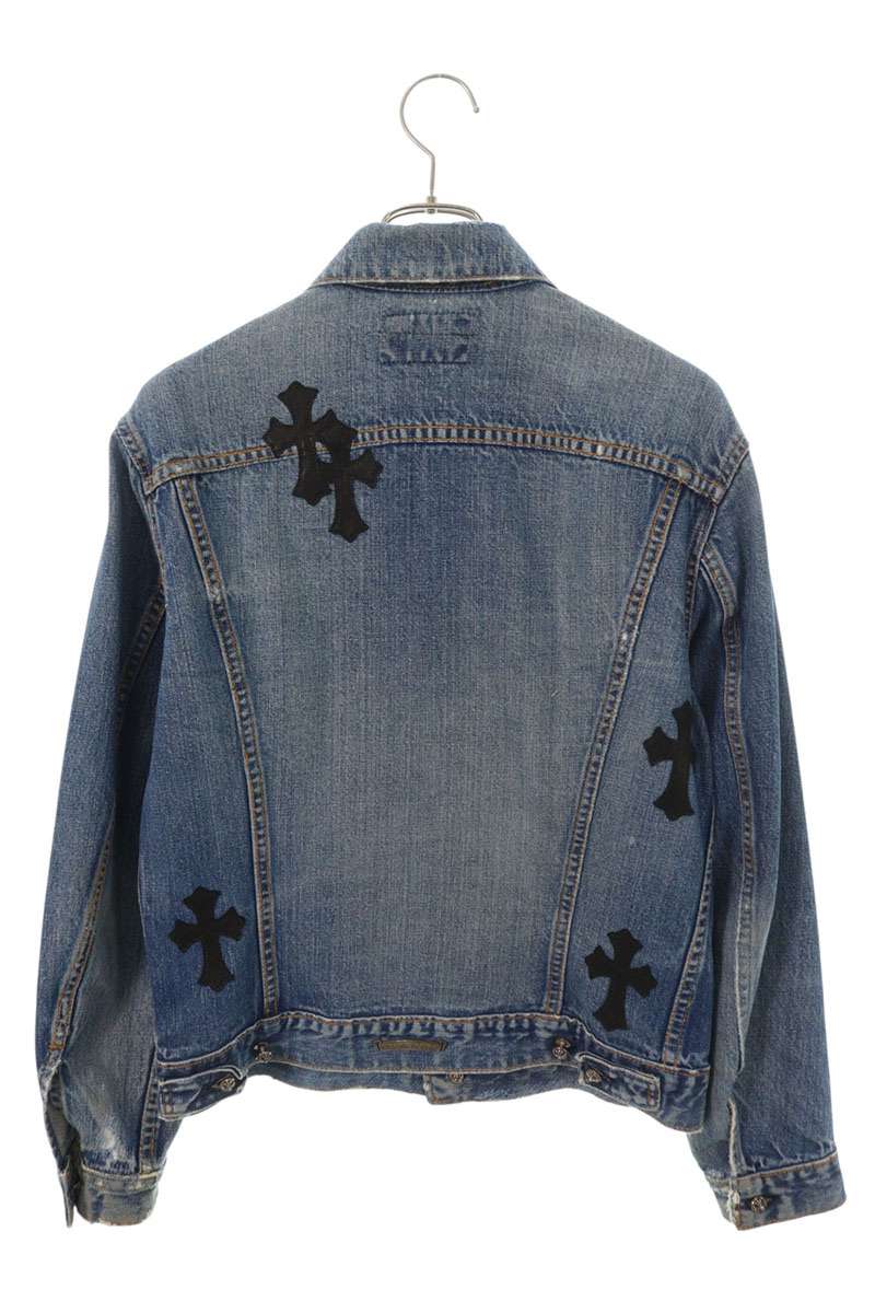 Chrome Hearts x Levi's Cross Patch Denim Jacket Size S