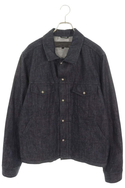 Chrome Hearts WHIPLASH FRBC Rigid Denim Jacket Size L