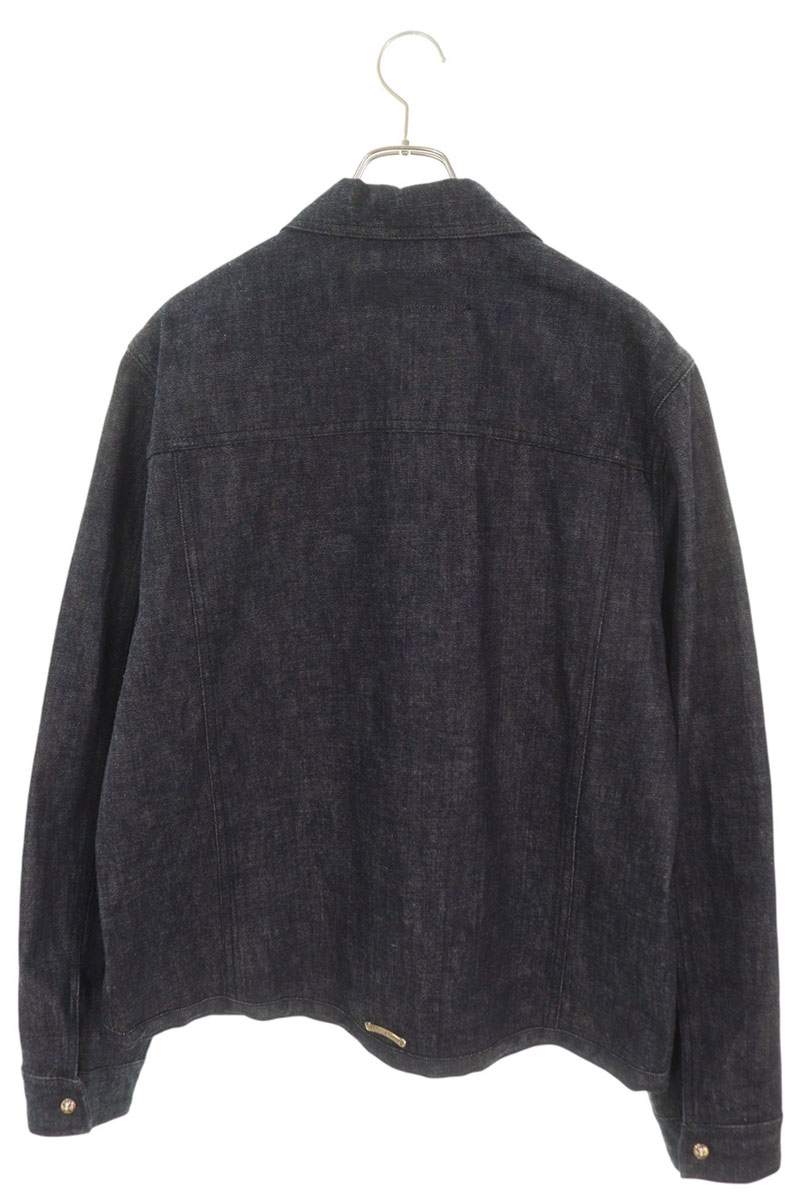 Chrome Hearts WHIPLASH FRBC Rigid Denim Jacket Size L