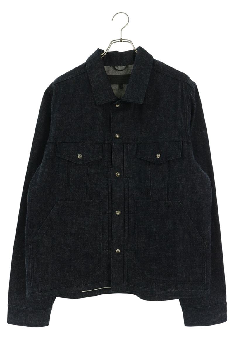 Chrome Hearts WHIPLASH FRBC Cross Ball Denim Jacket Size L