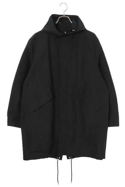 DIOR Technical Cotton Canvas Back Logo Emb. Coat Size XS