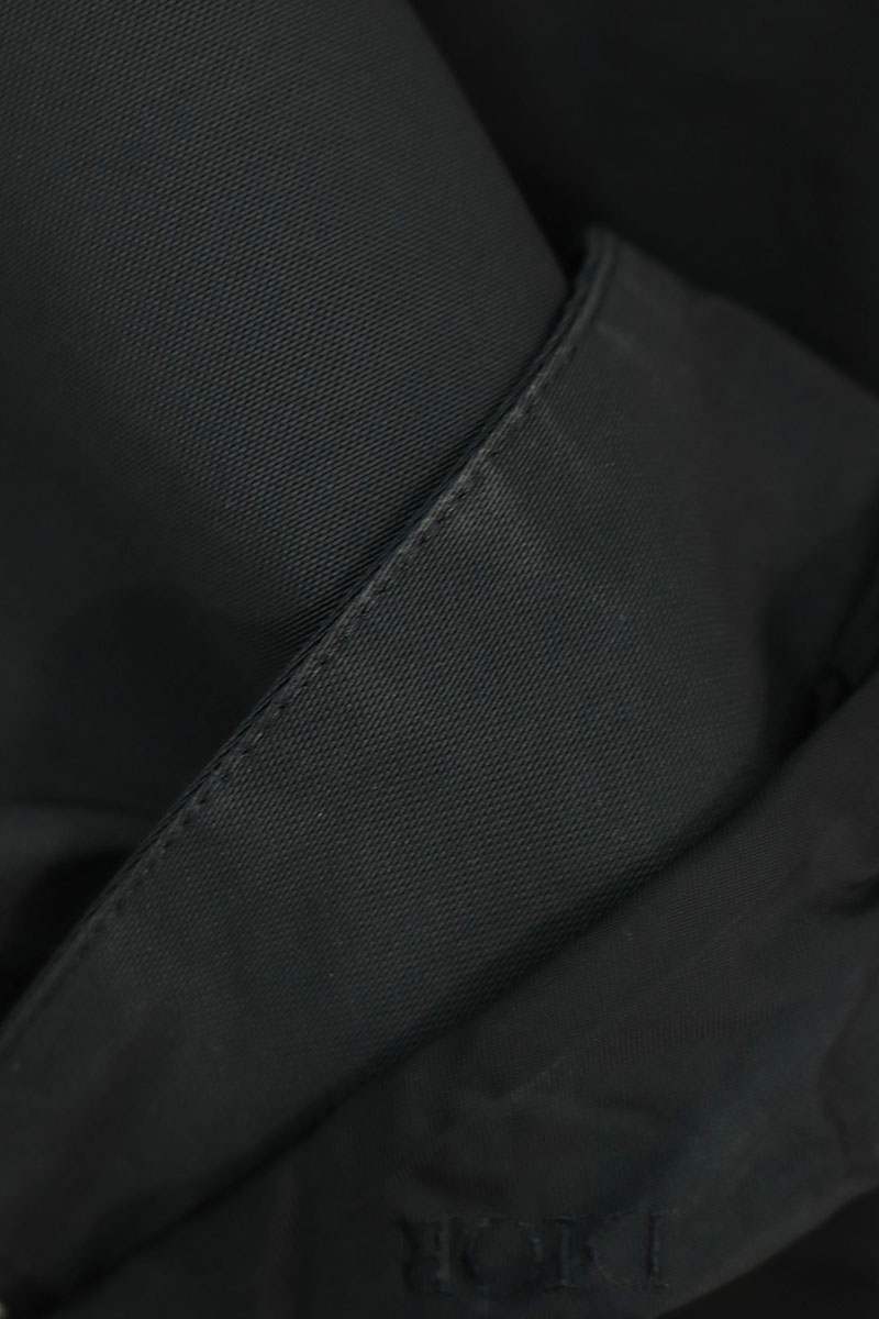 DIOR Technical Cotton Canvas Back Logo Emb. Coat Size XS