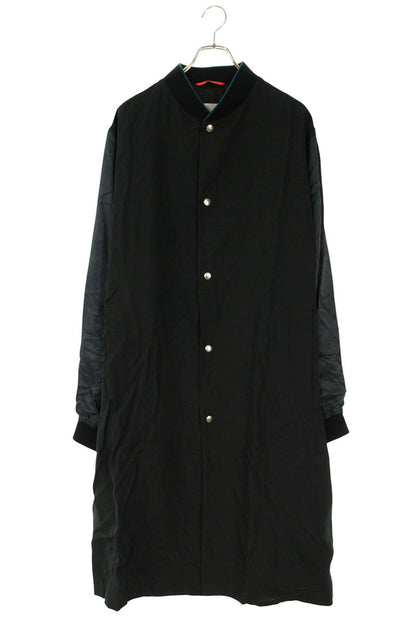 OAMC Sleeve Panel Long Coat Black Size M