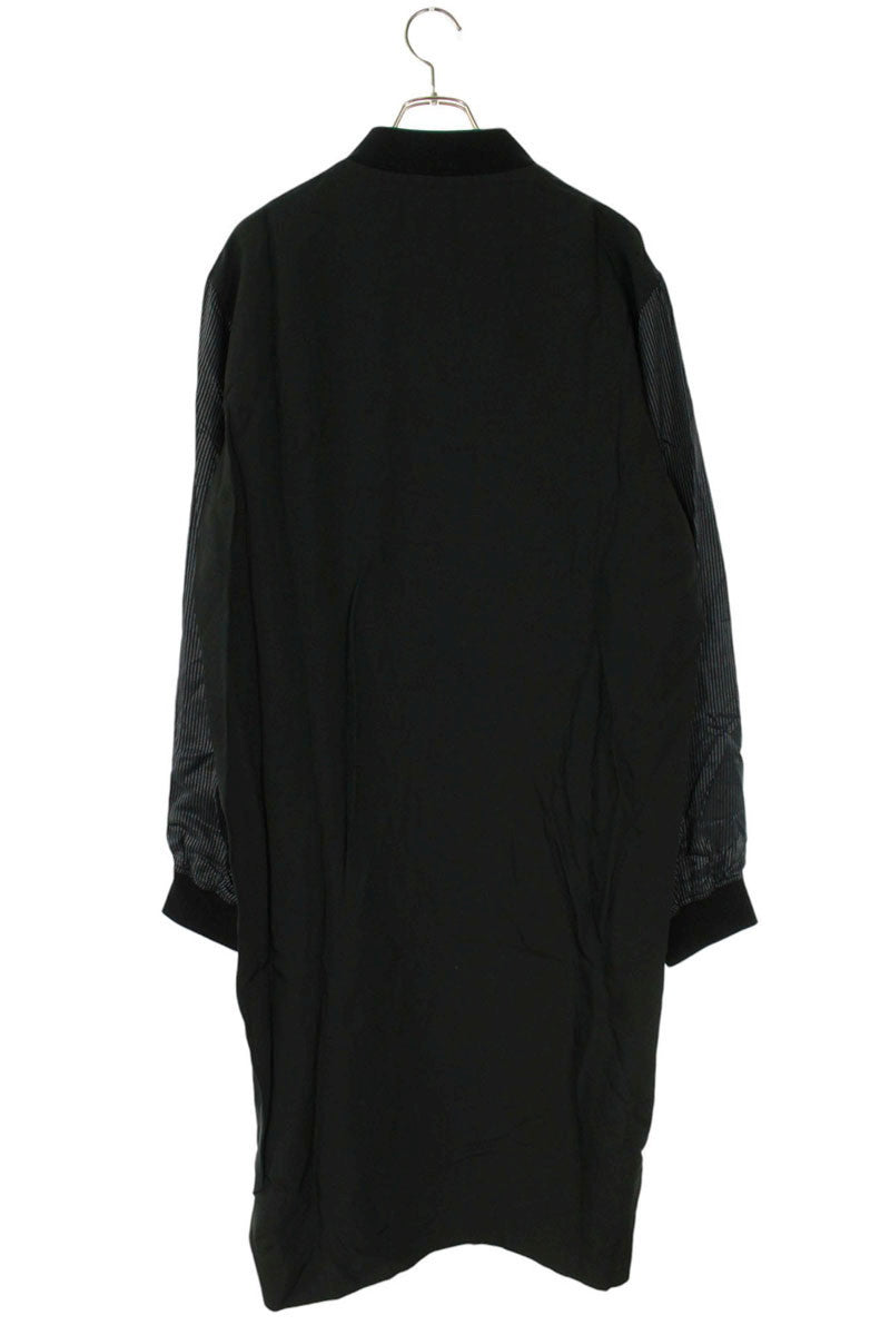 OAMC Sleeve Panel Long Coat Black Size M