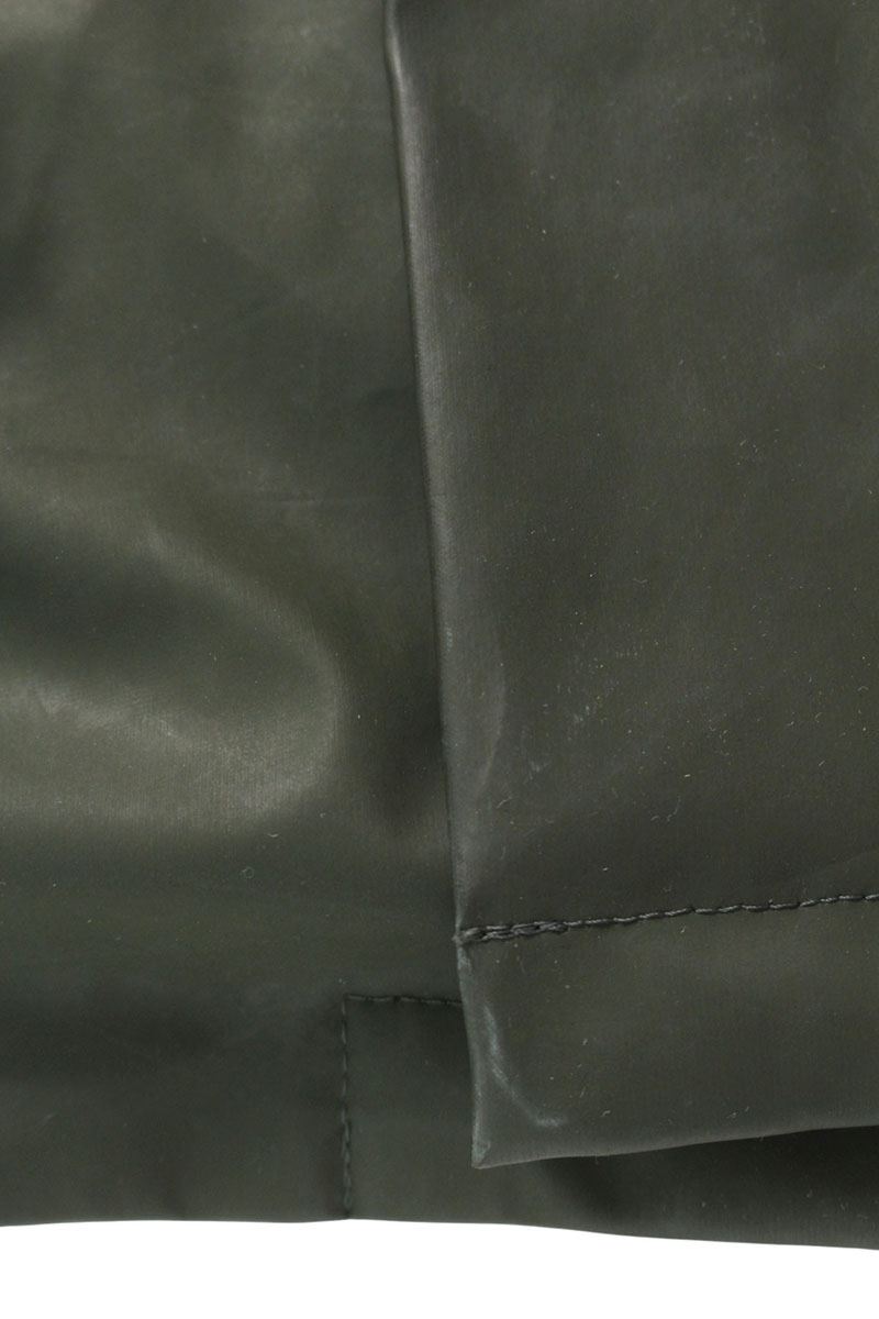 TOGA VIRILIS Mixed Material Duffle Coat Green Size S