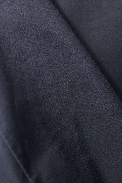 MACKINTOSH Check Lined Stand Collar Coat Navy Size 38