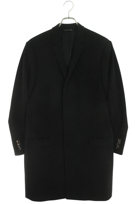 DOLCE & GABBANA Cashmere Blend Chesterfield Coat Size M
