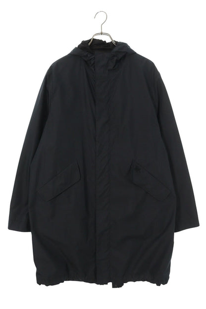 DIOR x SHAWN STUSSY Hooded Mods Coat Black Size M