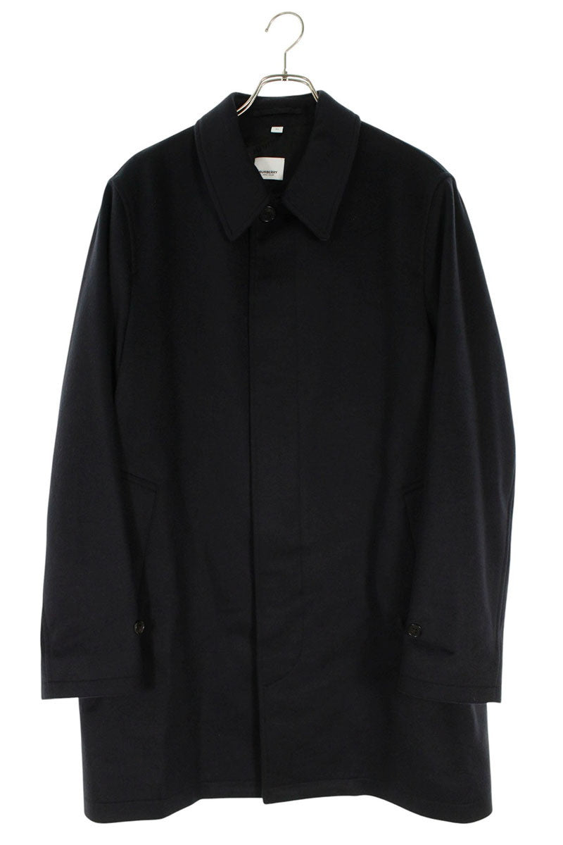 Burberry Wool Cashmere Coat Blue Size 52