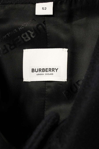 Burberry Wool Cashmere Coat Blue Size 52