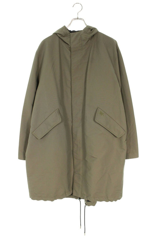 DIOR x SHAWN STUSSY Back Logo Mods Coat Khaki Size XL