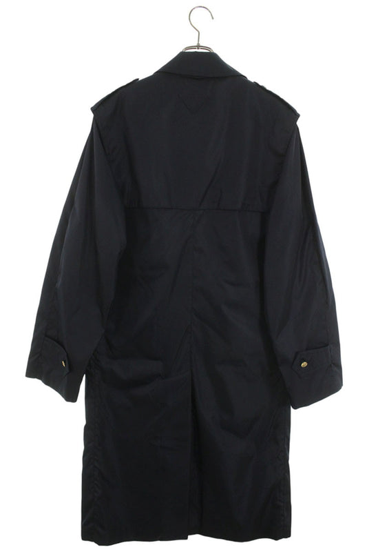 PRADA Re-Nylon Rain Long Coat Navy Size XXS