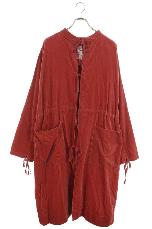 DAIRIKU FW24 Velour Gown Doctor Coat Red Size M
