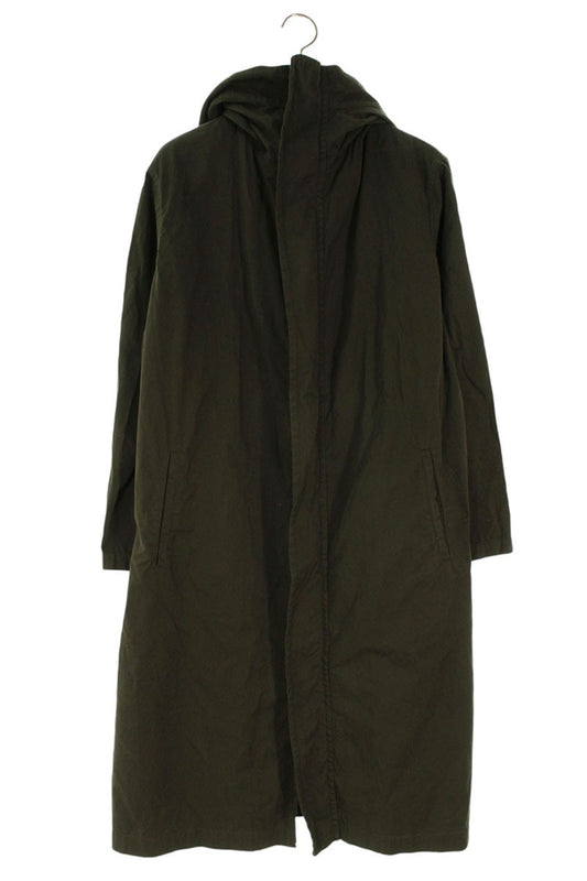 Y's Cotton Coat Green Size M