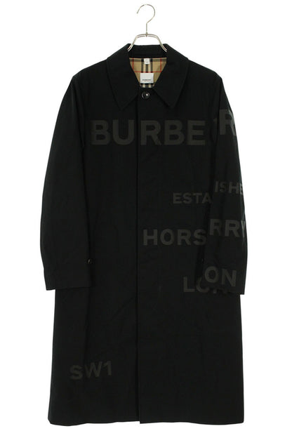 Burberry Logo Coat Black Size 44