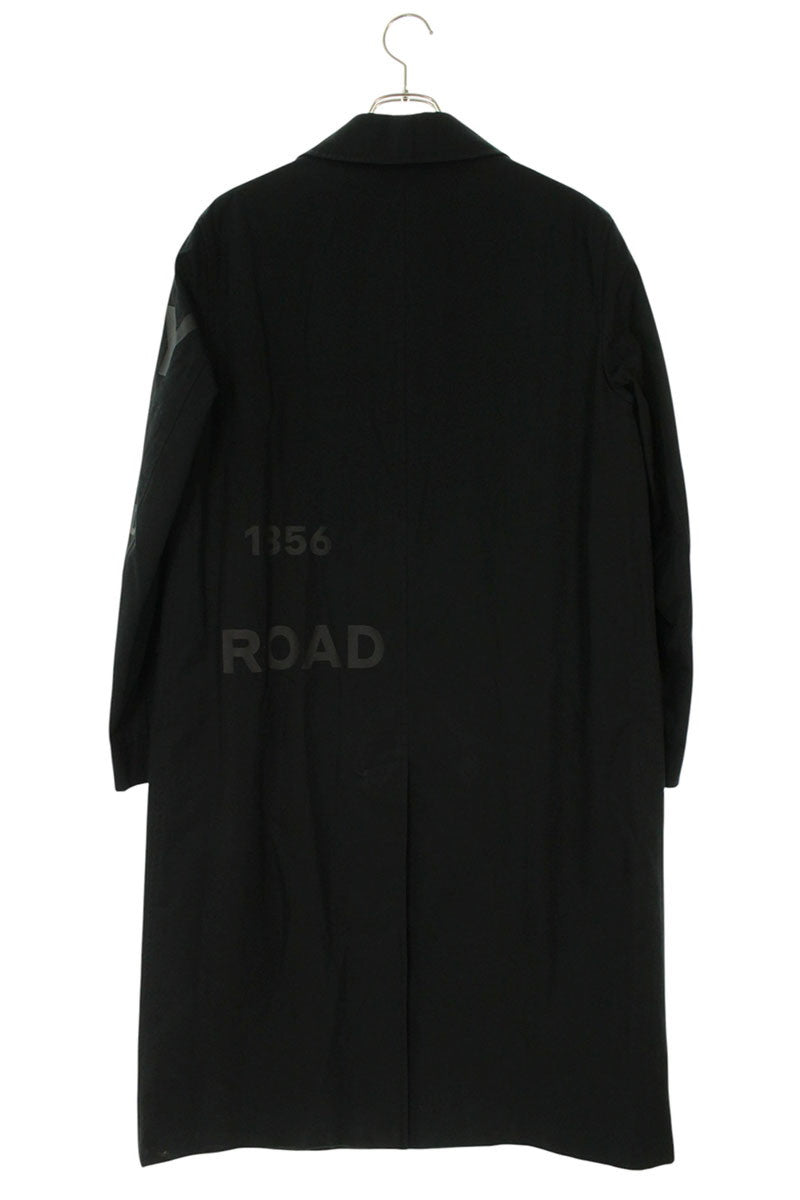 Burberry Logo Coat Black Size 44