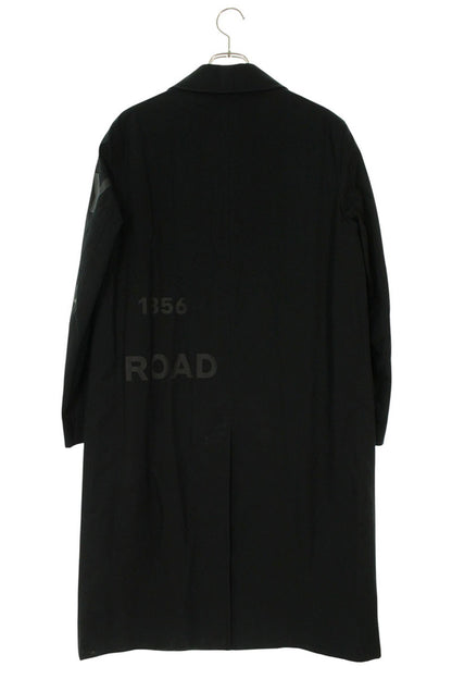 Burberry Logo Coat Black Size 44