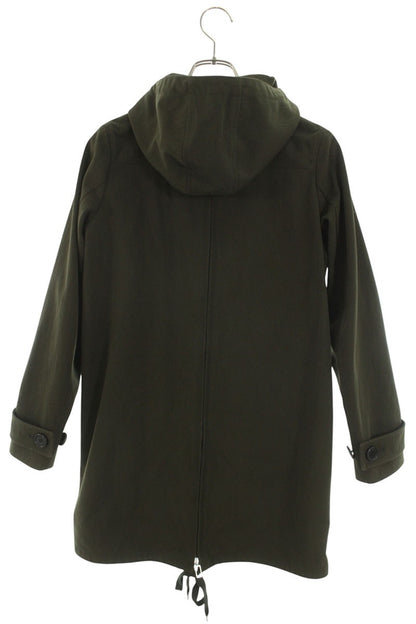 Dior HOMME 12AW Khaki Nylon Back Zip Mod Coat Size 38