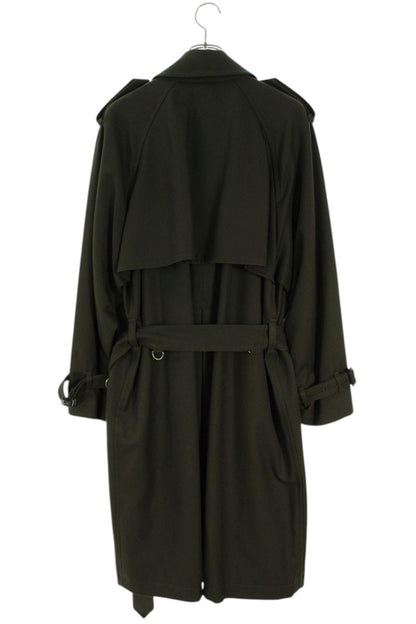 JOHNLAWRENCESULLIVAN Khaki Belted Wool Trench Coat Size S