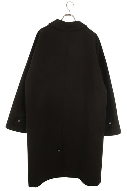Omar Afridi Brown Wool Balmacaan Coat Size S