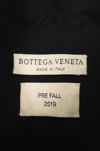 BOTTEGA VENETA Black Nylon Stowaway Hood Coat Size S