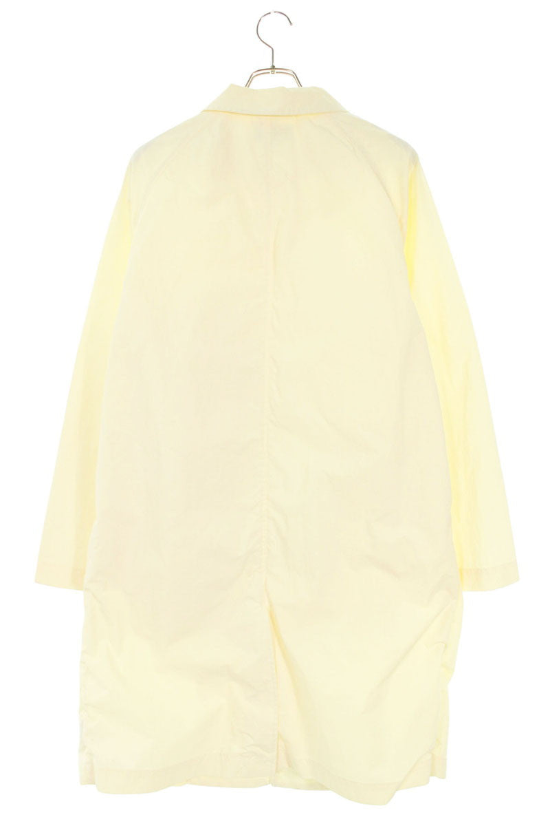STUSSY White Nylon Boxy Mac Coat Size M