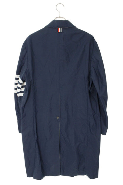 THOM BROWNE MOU559A 4-Bar Nylon Trench Coat Size 2