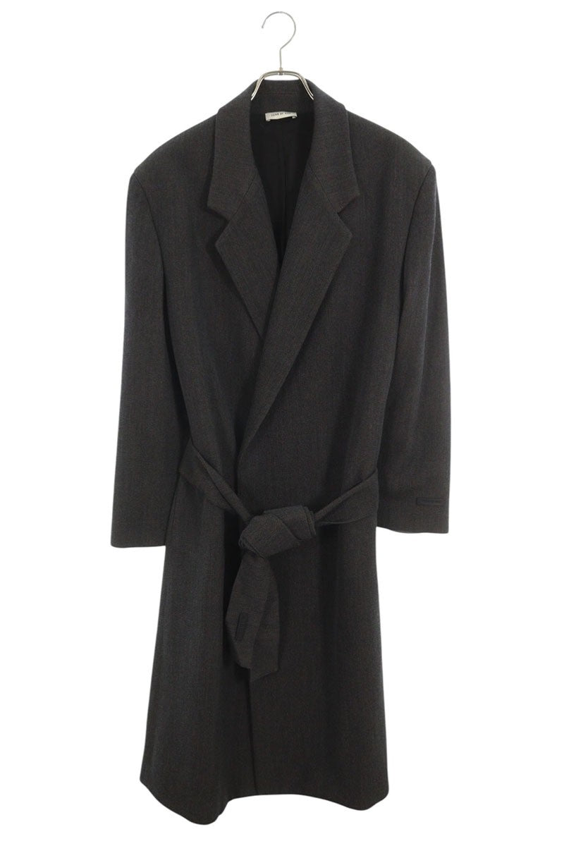 FEAR OF GOD 25AW Classic Wool Overcoat Gray Size XS
