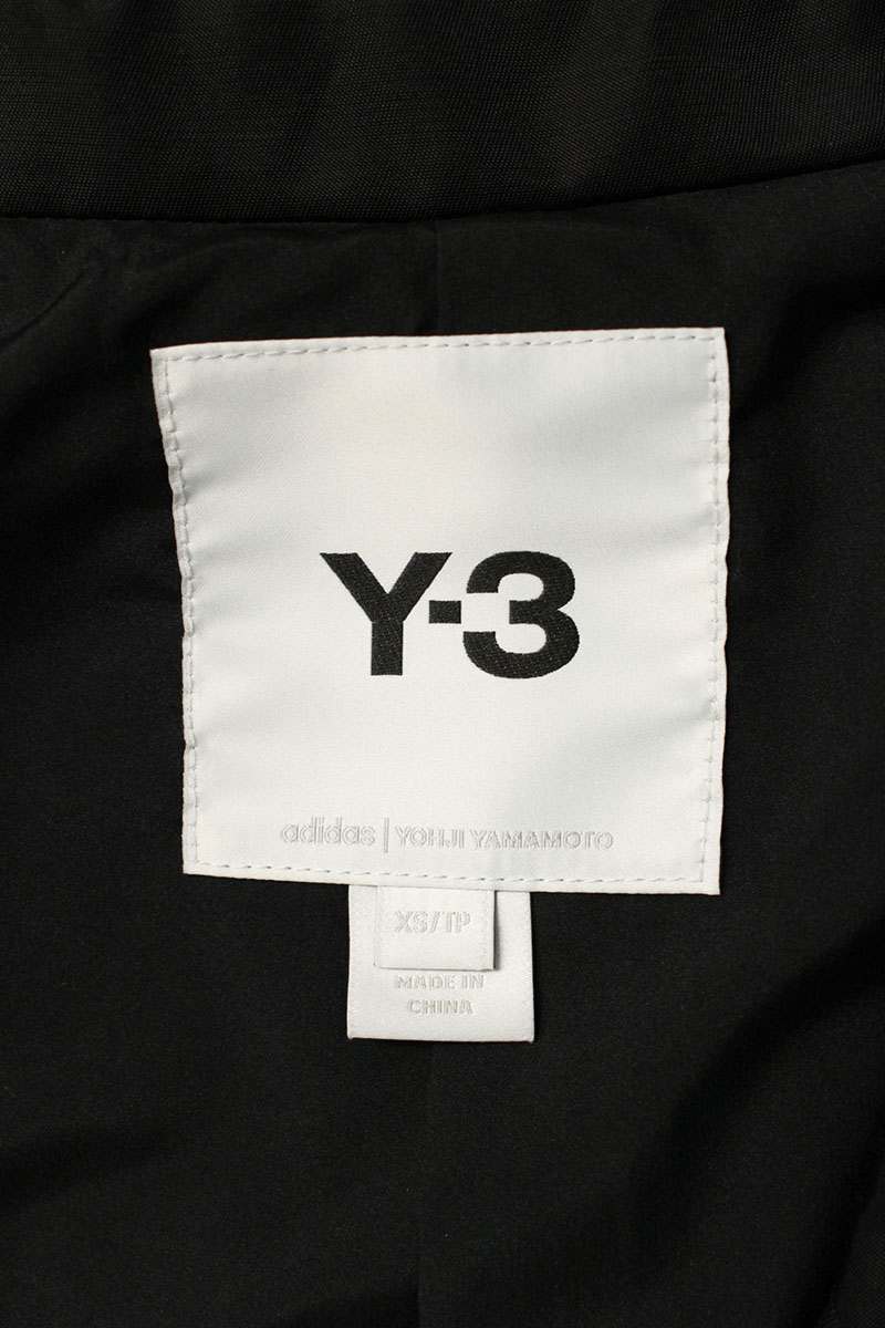 Y-3 Cotton Coat Black Size XS