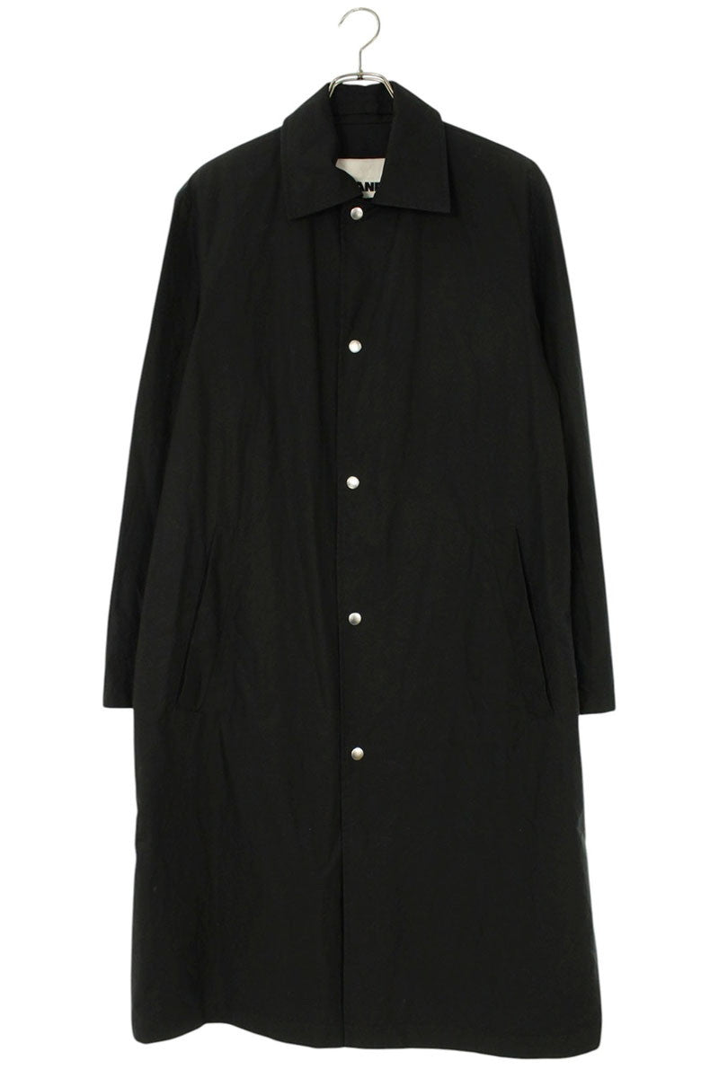 Jil Sander Logo Coat Black Size S