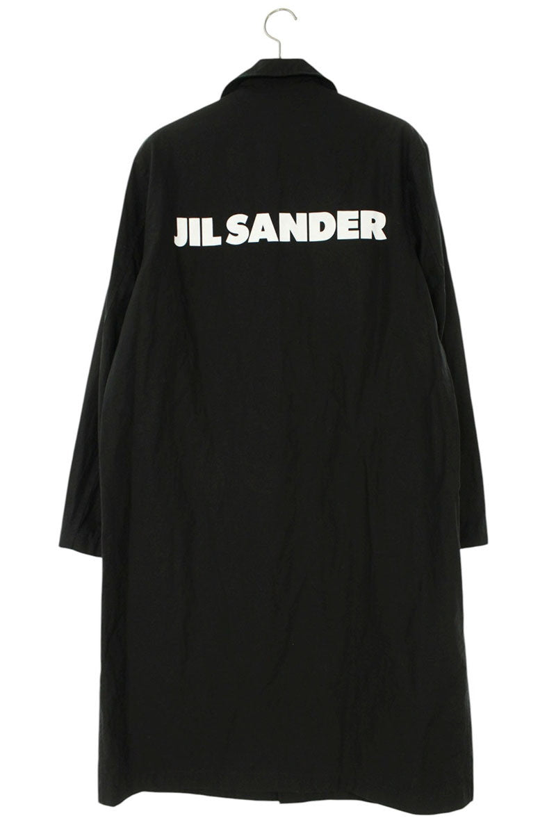 Jil Sander Logo Coat Black Size S