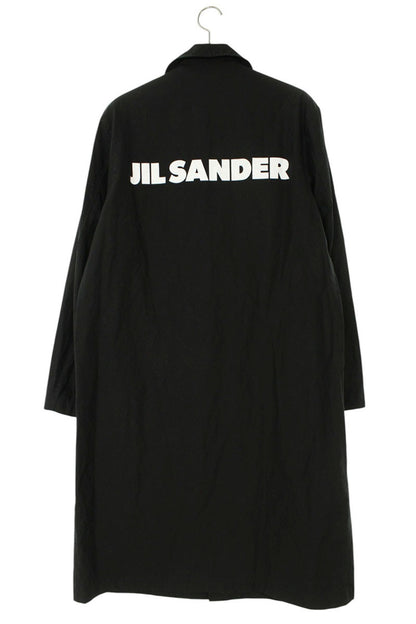 Jil Sander Logo Coat Black Size S