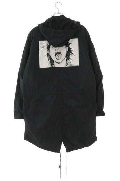 SUPREME 17AW AKIRA Fishtail Parka Mod Coat Black Size L