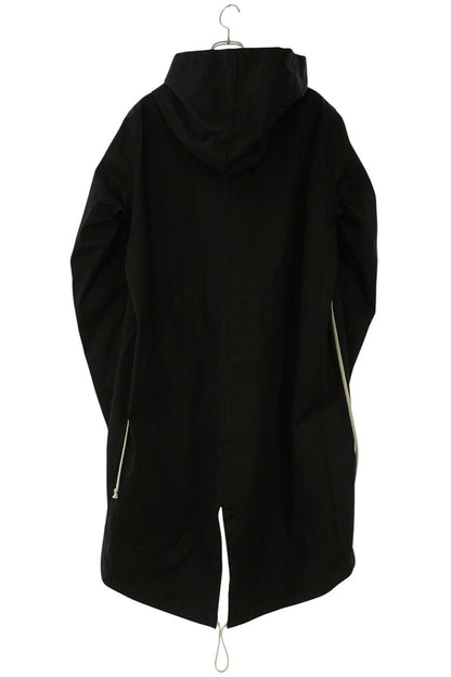 Rick Owens BAUHAUS PARKA Coat Black Size S