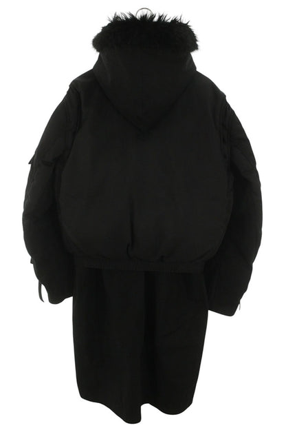 Sacai x SPIEWAK 24AW Fur Coat Black Size M