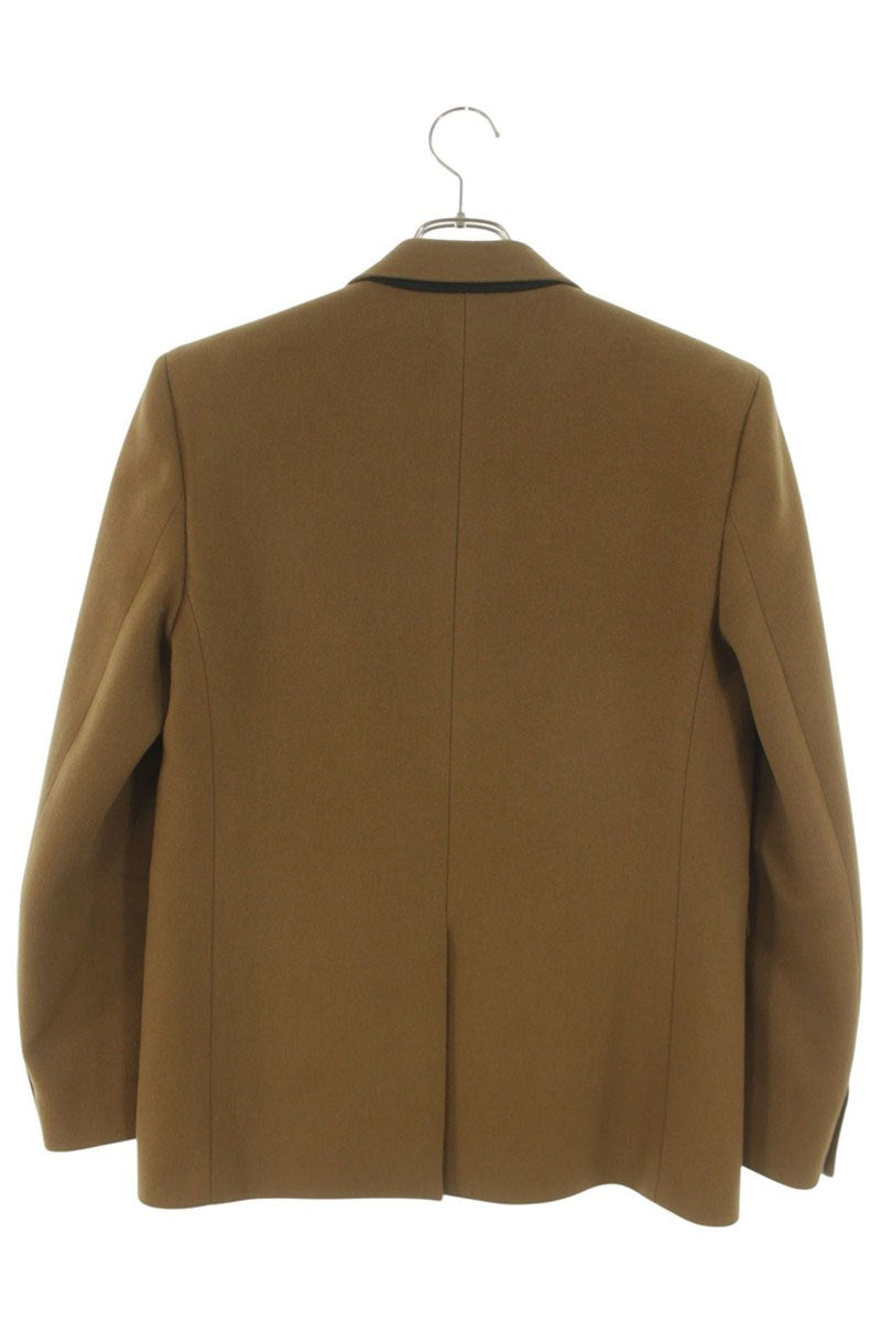 Saint Laurent Paris Cashmere Coat Brown Size 46