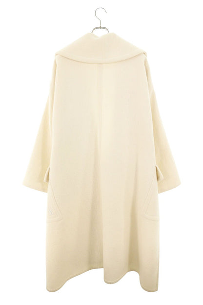 LOUISVUITTON 21AW Wool Cashmere Wrap Coat White Size S
