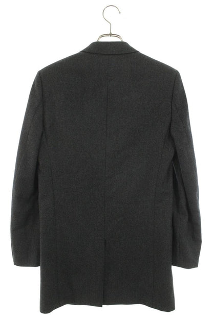 SAINT LAURENT PARIS Wool Coat Gray Size XS