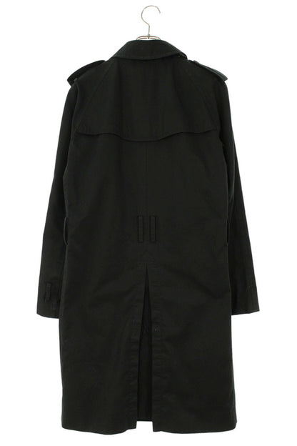 SAINT LAURENT PARIS Belted Trench Coat Black Size XS