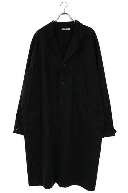 OLD JOE & CO. Herringbone Long Coat Black Size XS