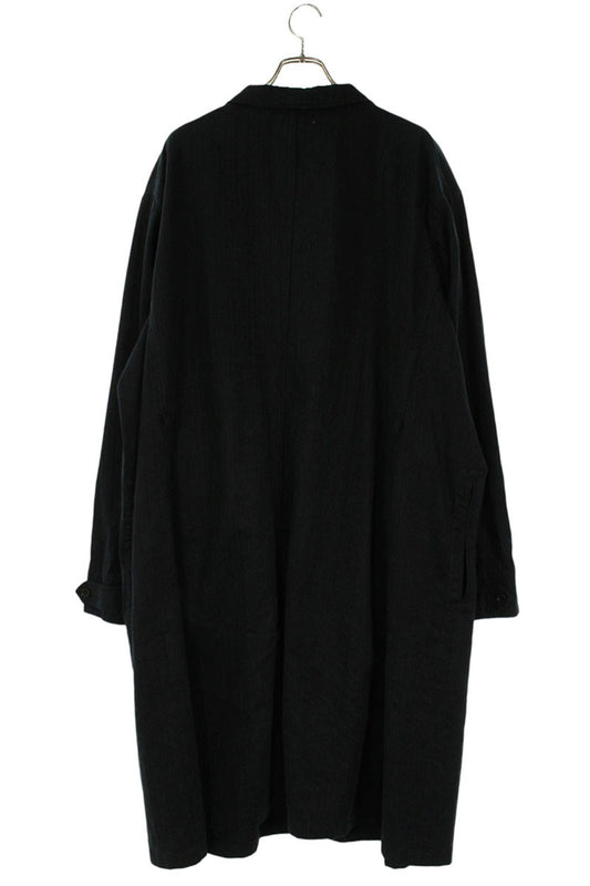 OLD JOE & CO. Herringbone Long Coat Black Size XS