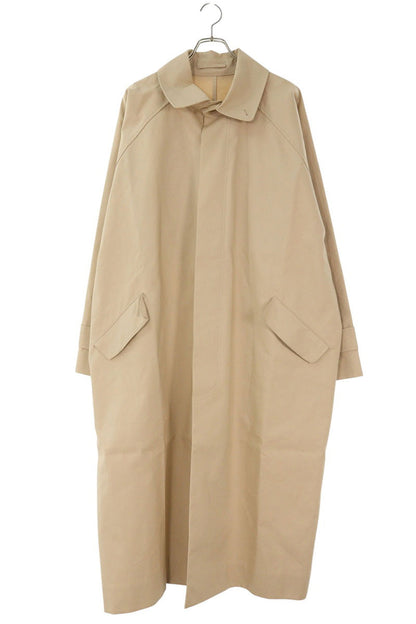 HED MAYNER Oversized Cotton Coat Beige Size S